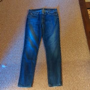 7 for all Mankind Cigarette Jeans 28